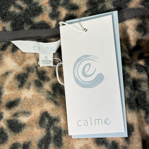 Johnny Was Calme Sweater Womens Small Fleece Pullover Half Zip Jacket NEW $168 - Picture 3 of 12